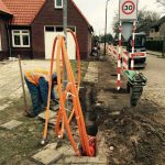 Installation de fibre optique