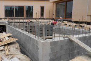 Construction d'une piscine traditionnelle