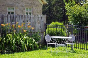 Jardin ensoleillé