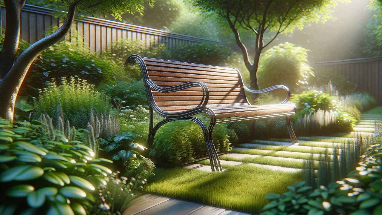 banc de jardin