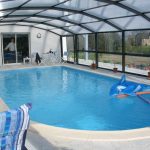 Abri de piscine haut
