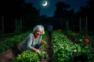 Jardiner avec la lune : les phases