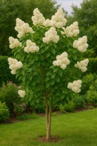 Lilas blanc du Japon ou Syringa reticulata