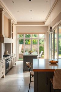 Veranda cuisine : convivialité et fonctionnalité