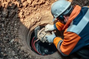 Installation d’une pompe de relevage