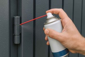 Entretenir les charnières de votre portail en bois