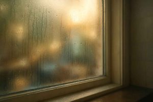 Une grille d'aération de fenêtres évite la condensation en facilitant l'aération de la pièce