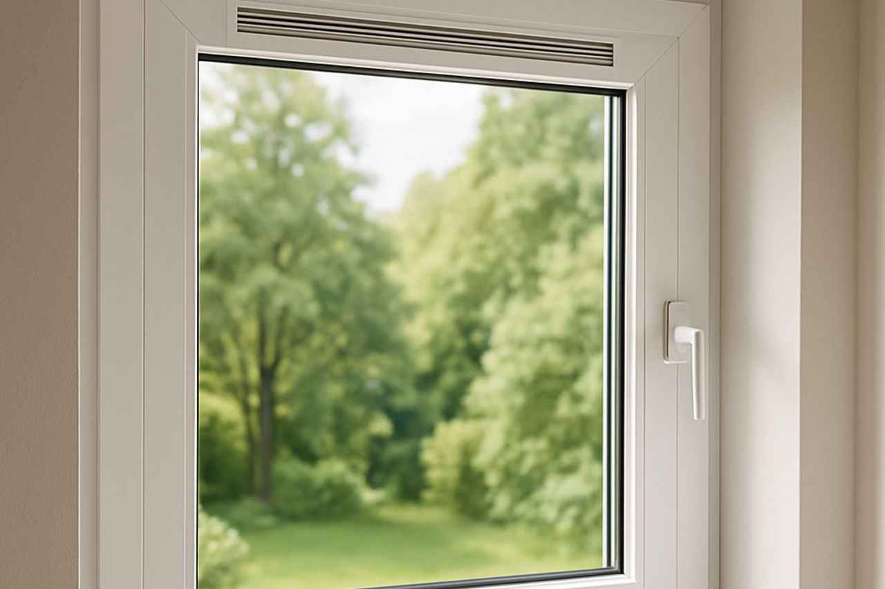 Choisir et installer une grille d'aération de fenêtre