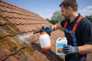 Nettoyer une toiture