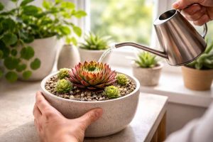 Entretien et soins du sempervivum