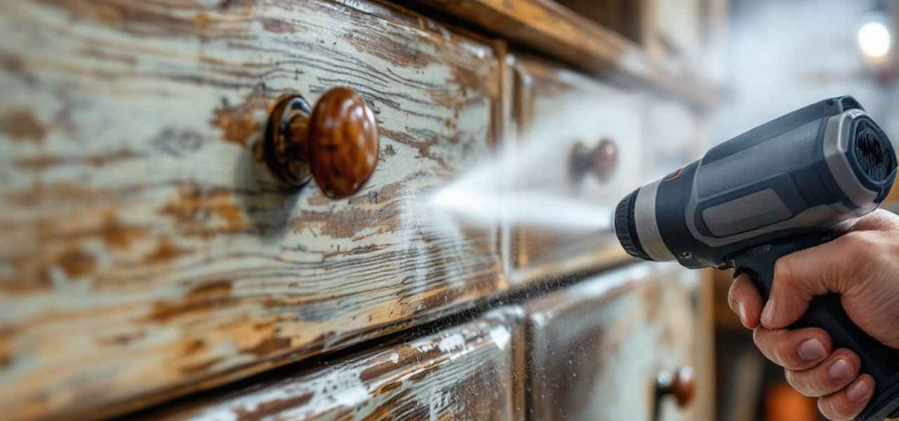 Découvrez le match entre aérogommage et sablage pour rénover vos meubles en bois sans les abîmer. Conseils de pro pour le décapage